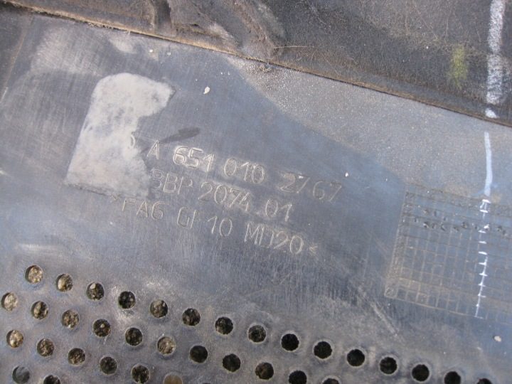 Mercedes W212 OM651 Дизель Крышка Akustyczna Двигателя A6510102767, фото 3