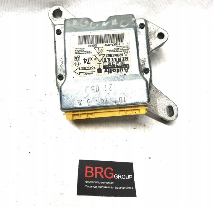 Датчик блок SRS Renault OE 605487500, фото 1