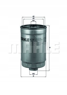 Mahle KC 181 Топливный фильтр, фото 7