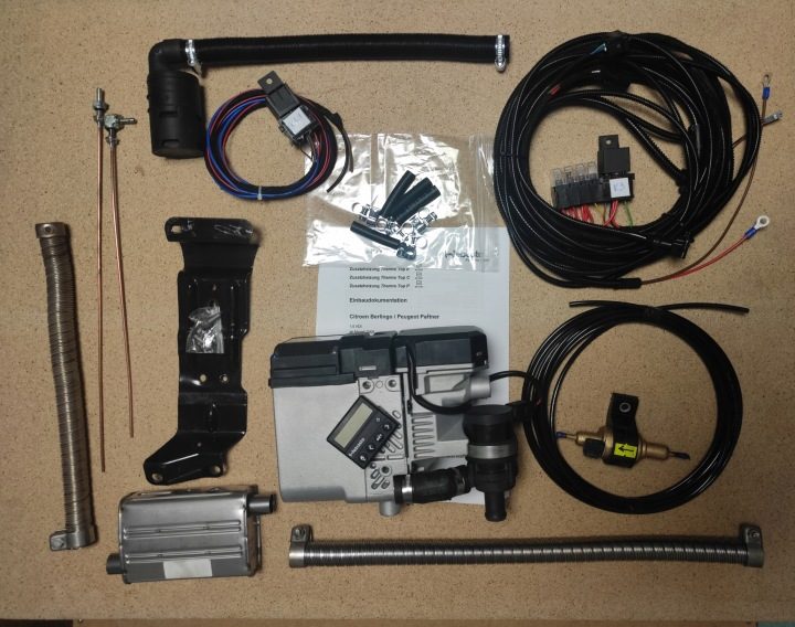 Webasto PEUGEOT Partner 1.6HDI панель приборов Thermo Top C 5 кВт 12V ANALOG!, фото 8
