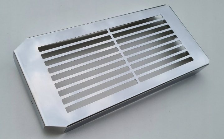 Защита радиатора Honda VT 600 1988-2008r inox, фото 8