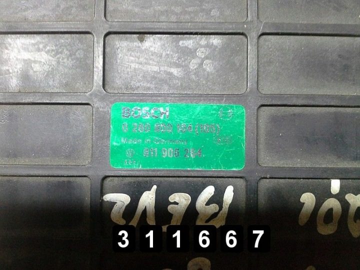 1989 Audi 80 ЭБУ BOSCH 02800104, фото 1