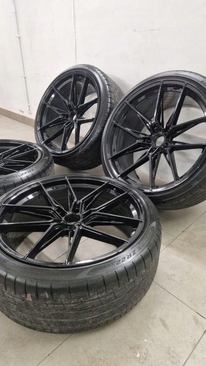 Комплект колес 22 дюйма HAXER Шины Pirelli Audi, BMW, Mercedes, 5x112, фото 4