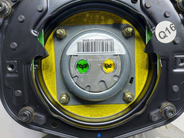 ПОДУШКА БЕЗОПАСНОСТИ AIRBAG ВОДИТЕЛЯ MERCEDES W211 A2118600202, фото 3