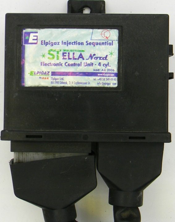 ЭБУ газа ГБО Stella Nord AEB 2005 4cyl, фото 1