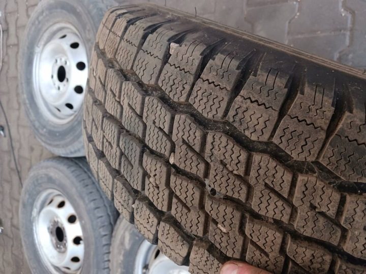 5x Колеса Fiat Ducato III Комплект + Запаска Firestone Vanhawk Winter 225/70/15C, фото 9