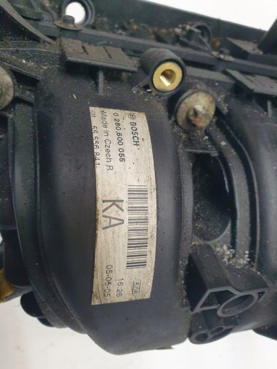 ВПУСКНОЙ КОЛЛЕКТОР OPEL ASTRA H 1.4 БЕНЗИН 55556841, фото 6
