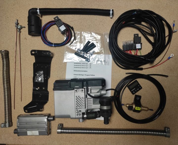 Webasto PEUGEOT Partner 1.6HDI панель приборов Thermo Top C 5 кВт 12V ANALOG!, фото 7
