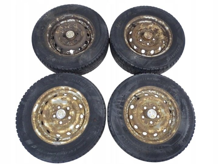 Диски стальные 5X120 + Шины Зимние Kumho 205/70 C 15" Hyundai H1 1997-2003, фото 2