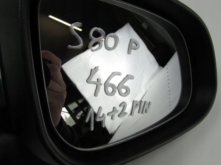 VOLVO S80 II 10-18 ЛЕВОЕ ЗЕРКАЛО 466 UK, фото 13