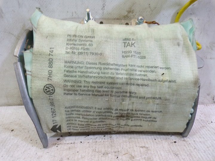 ШТОРКА БЕЗОПАСНОСТИ ЛЕВАЯ ПЕРЕДНЯЯ VOLKSWAGEN AUDI SEAT SKODA 7H0880741D, фото 2