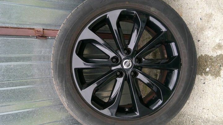 ЛИТЫЕ ДИСКИ 18'' NISSAN QASHQAI J10 12 г. 5X114,3 215/55R18, фото 4