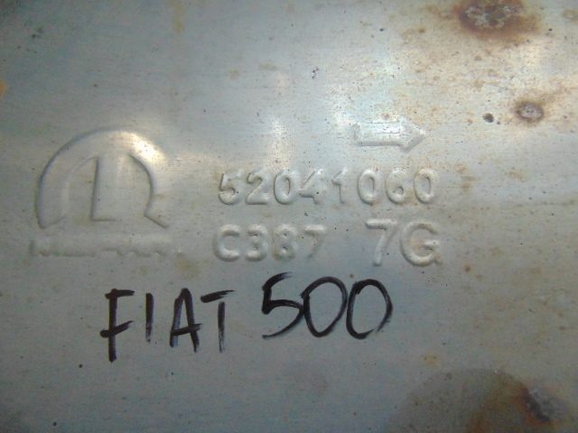 FIAT 500 312 07-14 ГЛУШИТЕЛЬ ЗАДНИЙ ОРИГИНАЛ 52041060, фото 2