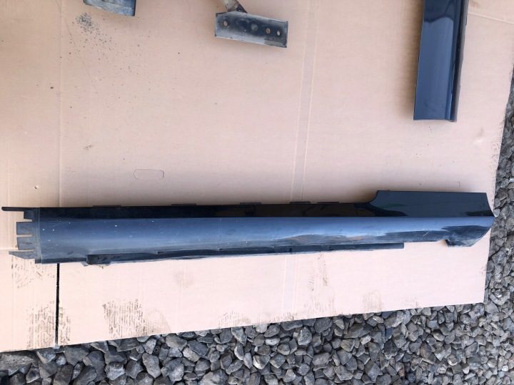 ЛЕВАЯ НАКЛАДКА ПОРОГА ДЛИННАЯ VOLVO C70 II 2006-2013 452-26 30787150, фото 1
