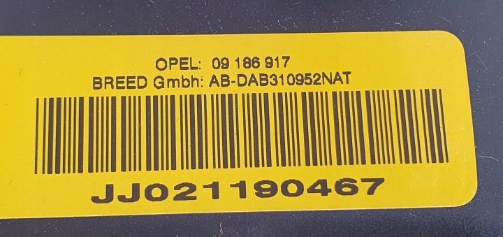 Подушка безопасности водителя Opel Vectra C 24436803 09186917, фото 3