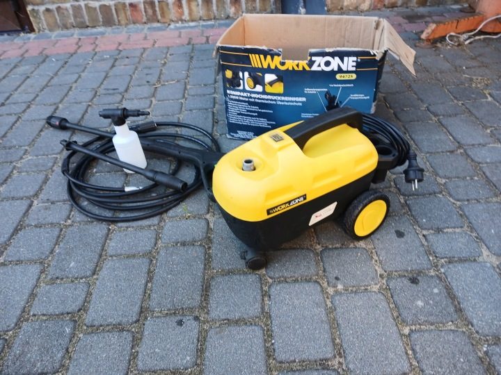 Мойка высокого давления Workzone 100 бар 1450 Вт, фото 1