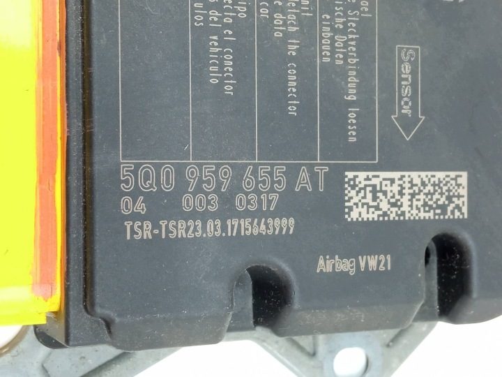 Датчик Airbag 5Q0959655AT Skoda Superb III (2015-2024), фото 2