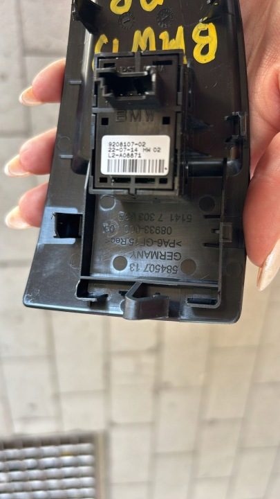 ПАНЕЛЬ БЛОК КНОПОК СТЕКЛОПОДЪЕМНИКОВ BMW I3 9208107-02, фото 3