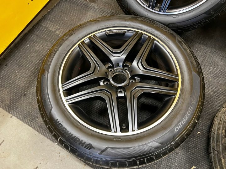 КОЛЕСА ДИСКИ ШИНЫ ЛЕТНИЕ MERCEDES G W463 AMG 275/50 R20, фото 6