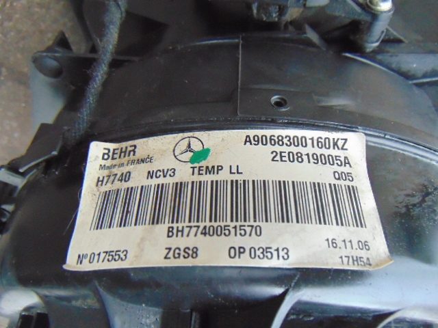 VW CRAFTER I 2.5TDI ОТОПИТЕЛЬ A9068300160KZ, фото 6