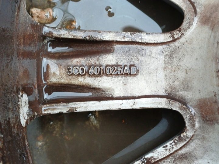 Литой диск Volkswagen OE 7.0" x 16" 5x112 ET 45, фото 3