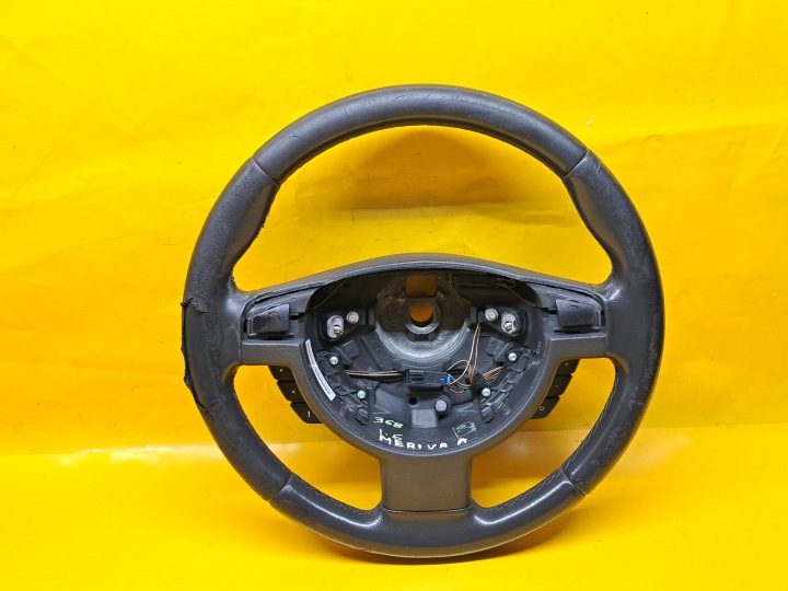 РУЛЬ КОЖАНЫЙ МУЛЬТИМЕДИЙНЫЙ OPEL MERIVA A 2003-2008r 13118192 ., фото 5