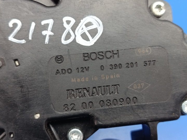 RENAULT MEGANE II МОТОРЧИК СТЕКЛООЧИСТИТЕЛЯ ЗАДНИЙ 8200080900 BOSCH 0390201577, фото 5