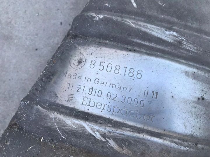 BMW f10 f11 2.0d 184 л.с. глушитель в сборе 8508186, фото 11