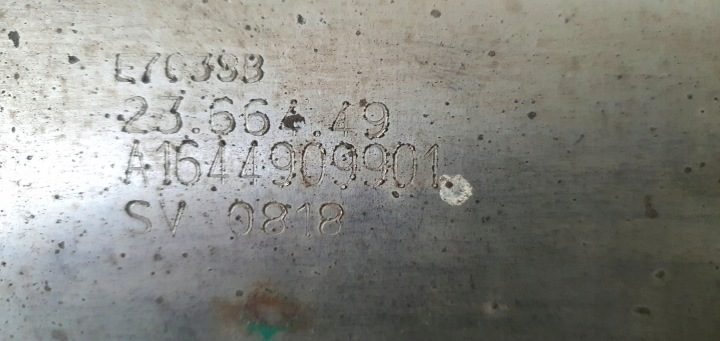 ML W 164 3.0 глушитель средний, фото 2