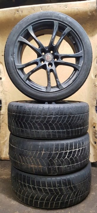 КОЛЕСА ЛИТЫЕ ДИСКИ 235/45 R18 5X108 FORD MONDEO MK5 4 шт. КОМПЛЕКТ ЗИМА ANZIO, фото 1