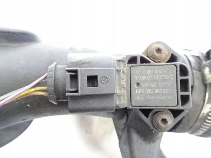 Труба intecooler VW PASSAT B6 CC Seat Skoda Audi 2.0 TDI, фото 3