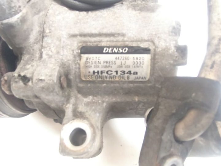 КОМПРЕССОР КОНДИЦИОНЕРА DENSO TOYOTA OE 4472605020, фото 6