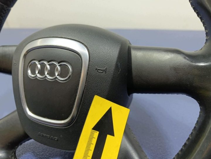 Audi A3 8P рестайлинг 05-08 руль кожаный подушка безопасности 8P0419091CD, фото 9