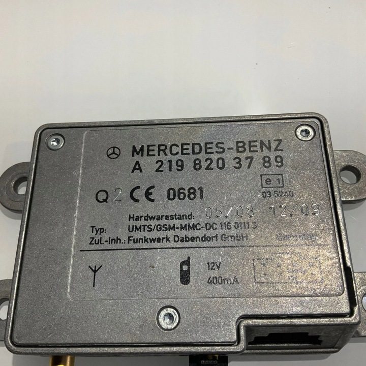 2009 Mercedes-Benz CLS C219 Усилитель антенный A2198203789, фото 3