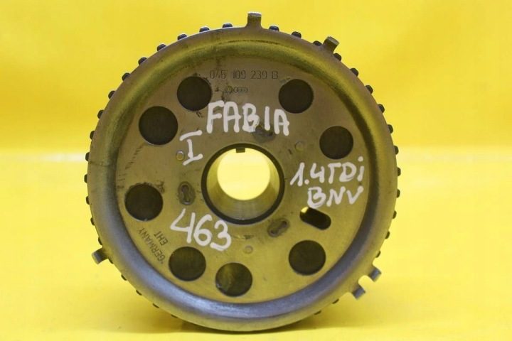 ШЕСТЕРНЯ ГРМ SKODA FABIA I AUDI VW 1.4 TDI 038109111E 045109239B, фото 10