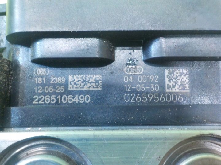 MERCEDES B W246 II 1.4 бензин 12 г. 5D насос ABS A0084319212 2265106490 0265956006, фото 5