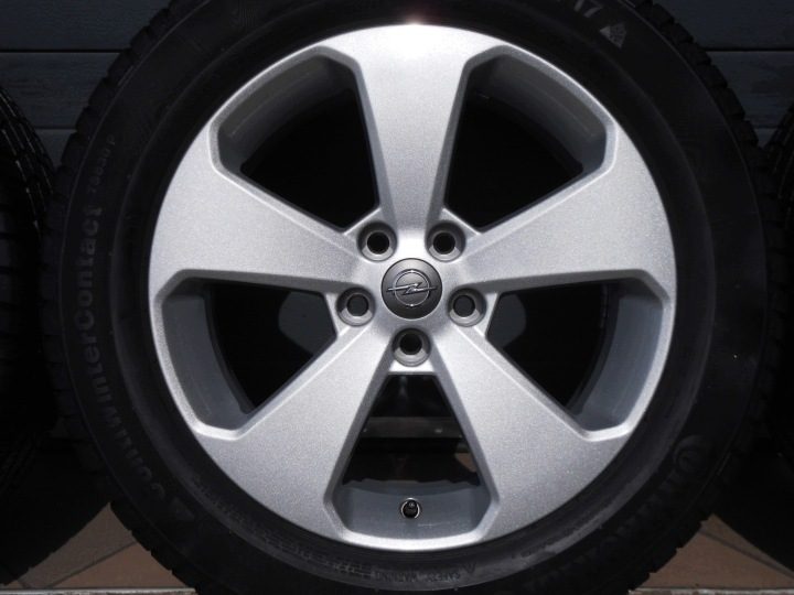 Колеса алюминиевые зимние 17 5x105 OE Opel Mokka Mokka X TPMS +7 мм, фото 4