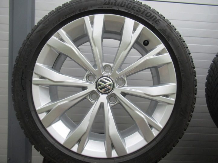 ALU+OPONY ЗИМА R17 VW GOLF 5,6,7, PASSAT,JETTA,CADDY,A3,SKODA OCTAVIA,LEON, фото 2