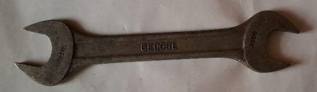 Рожковый ключ двусторонний Gedore 6 15/16X1AF, фото 1