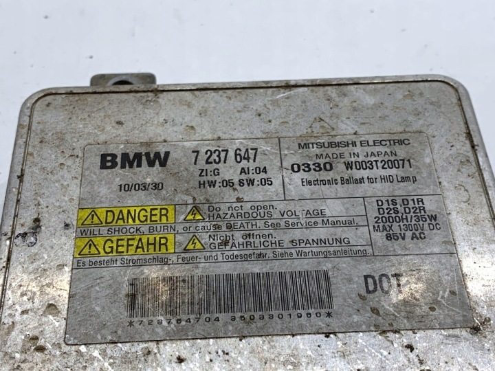 БЛОК РОЗЖИГА КСЕНОНА BMW F10 7237647 09-16 МОДУЛЬ ПИТАЮЩИЙ, ПОДСВЕТКИ, фото 3