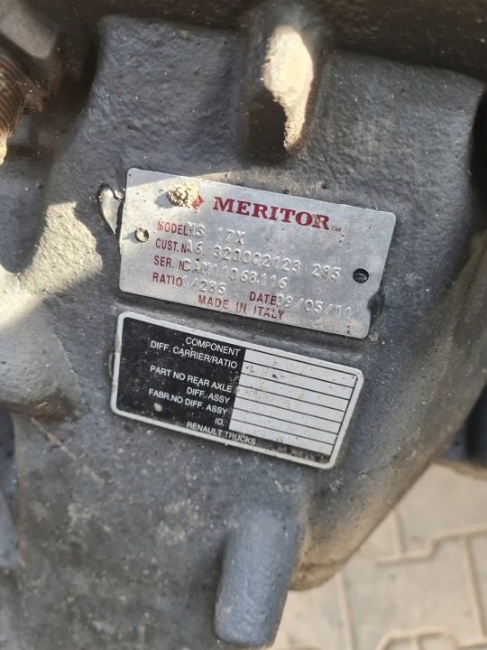 РЕДУКТОР МОСТА VOLVO FH FM 9 13 4 RENAULT DXI GAMA T IVECO MS17X RSS1344C 2.85, фото 2