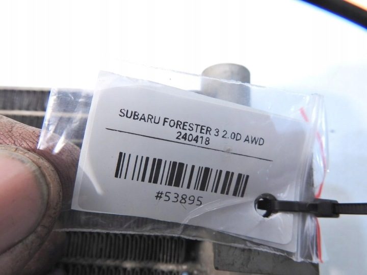 РАДИАТОР КОНДИЦИОНЕРА SUBARU FORESTER III 2.0 дизель 940257, фото 4