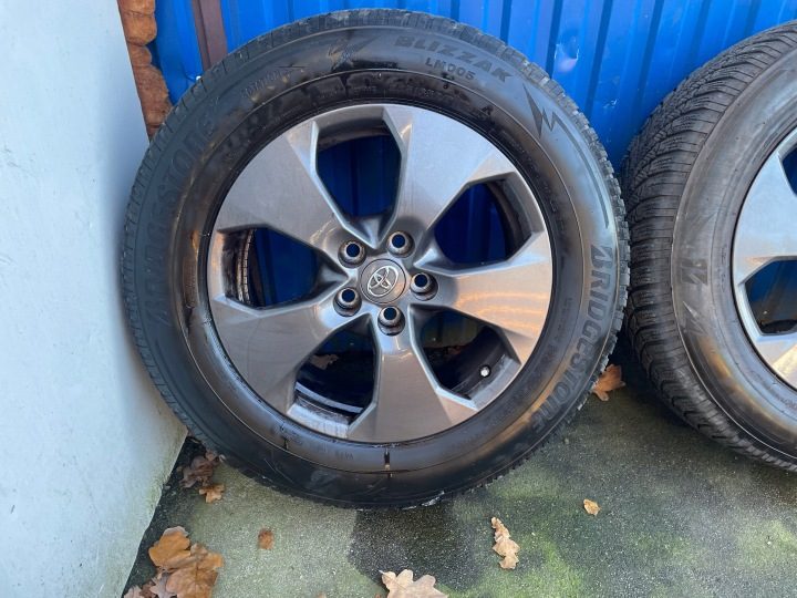 TOYOTA RAV4 V КОЛЕСА ДИСКИ ЗИМНИЕ ШИНЫ 17” 225/65 R17 BRIDGESTONE BLIZZAK, фото 2