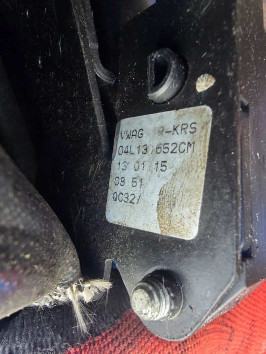 ДАТЧИК ДАВЛЕНИЯ ВЫХЛОПНЫХ ГАЗОВ VW 04L906051M 04L131552GJ, фото 3
