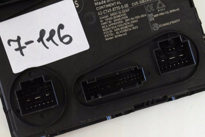 Блок комфорта VW Touareg (CR7) 4N0907064P 11547466 3.0L 250 квт 2019, фото 3