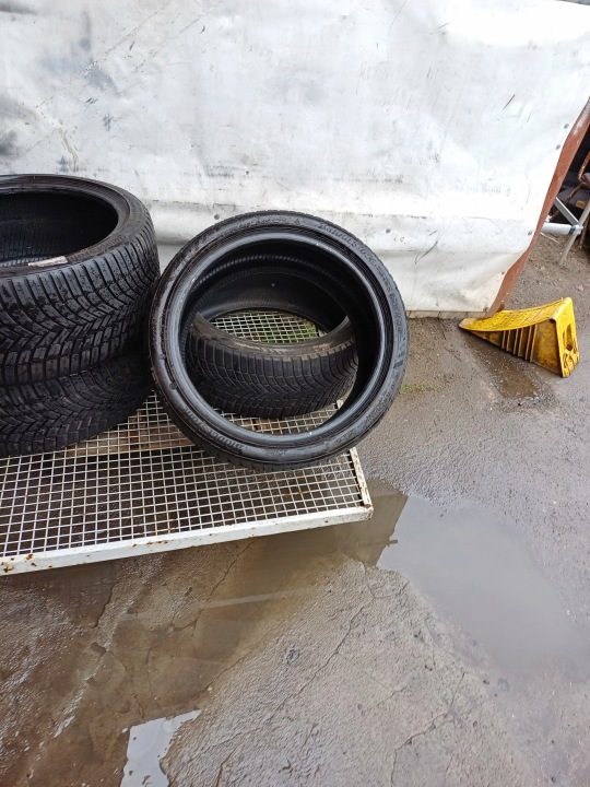 4× Шина летняя Bridgestone Potenza RE050A 255/35R18 90 Вт защита диска, усилитель (XL), фото 3
