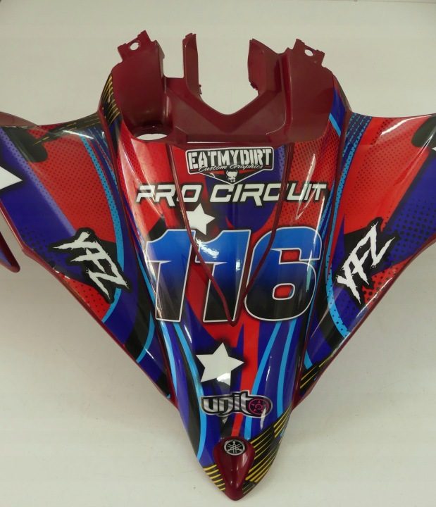 КРЫЛО ПОДКРЫЛОК ОБТЕКАТЕЛЬ YAMAHA RAPTOR 700 YFZ 450, фото 4
