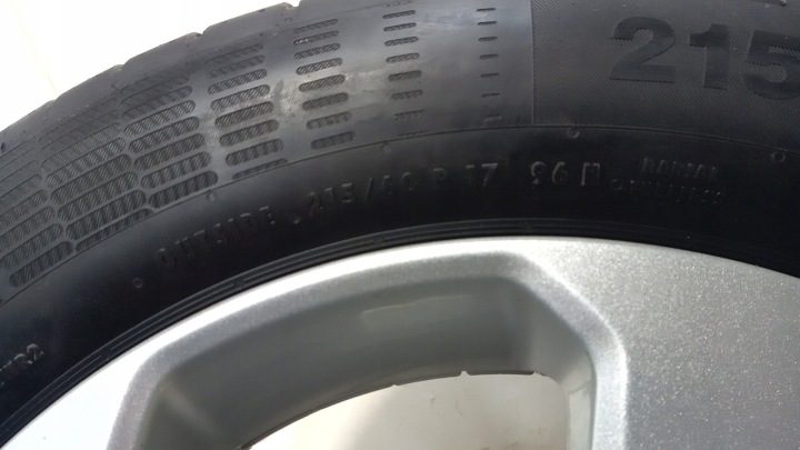 Колеса Opel Mokka X 7Jx17 ET38 CONTINENTAL 215/60/17 5x105 Lubań, фото 10