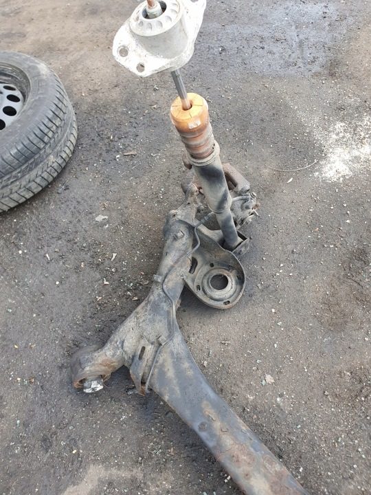 Балка задней подвески Volkswagen Polo 9n3 4d 1.4 05 г. 4 дв. НА СУППОРТЫ, фото 6
