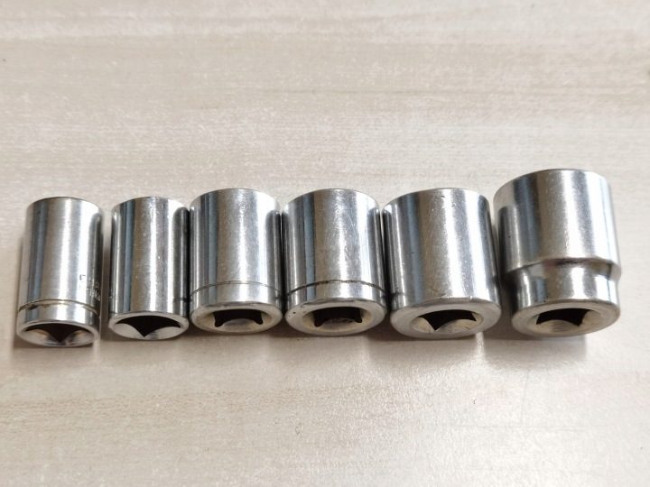 Насадки 3/8" 6-kątne 11,12,14,16,17,19 мм, фото 2